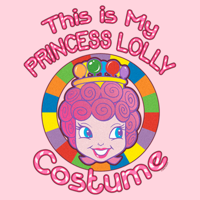 Junior's Candy Land This Is My Princess Lolly Costume T-Shirt