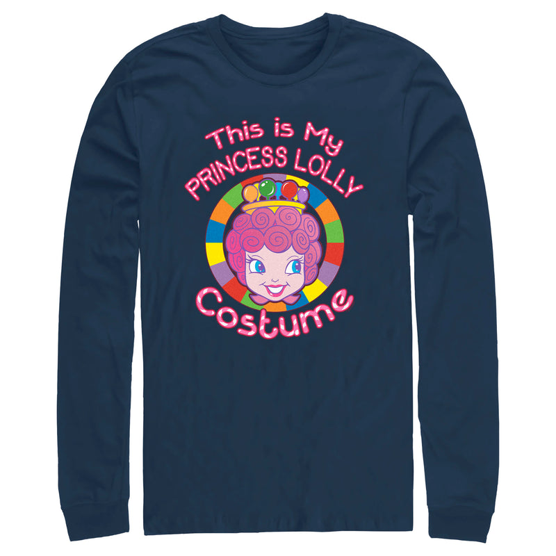 Men's Candy Land This Is My Princess Lolly Costume Long Sleeve Shirt