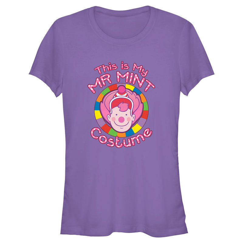 Junior's Candy Land This Is My Mr. Mint Costume T-Shirt