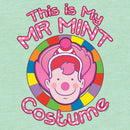 Girl's Candy Land This Is My Mr. Mint Costume T-Shirt