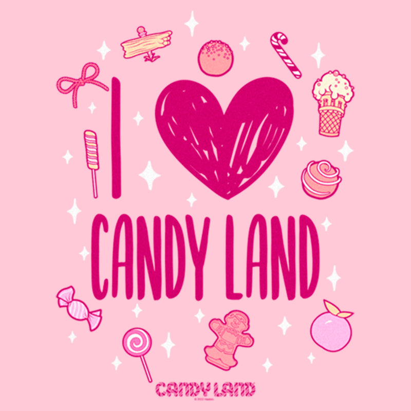 Girl's Candy Land Love Doodles T-Shirt