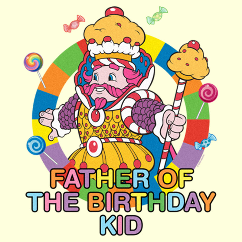 Men's Candy Land Father of the Birthday Kid T-Shirt