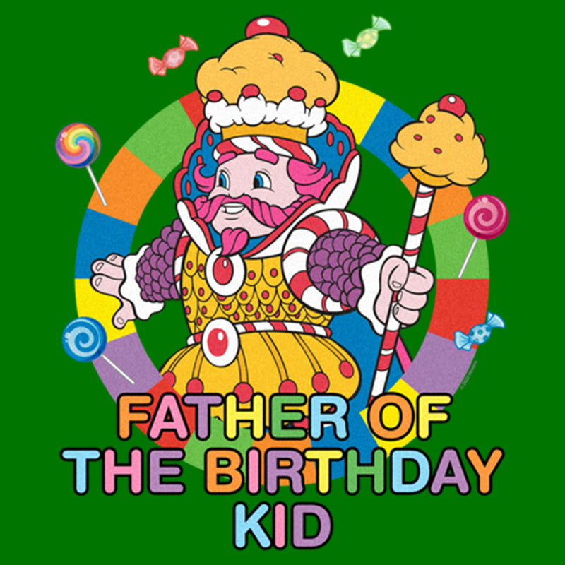 Men's Candy Land Father of the Birthday Kid T-Shirt