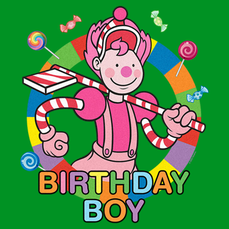 Boy's Candy Land Mr. Mint Birthday Boy T-Shirt