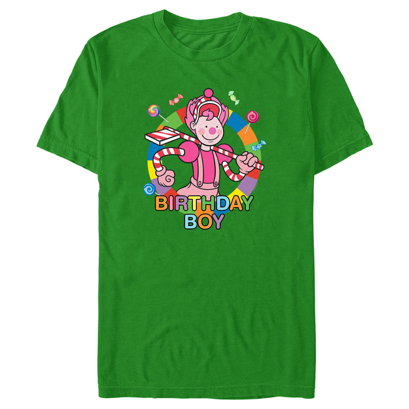 Men's Candy Land Mr. Mint Birthday Boy T-Shirt