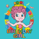 Girl's Candy Land Princess Lolly Birthday Girl T-Shirt