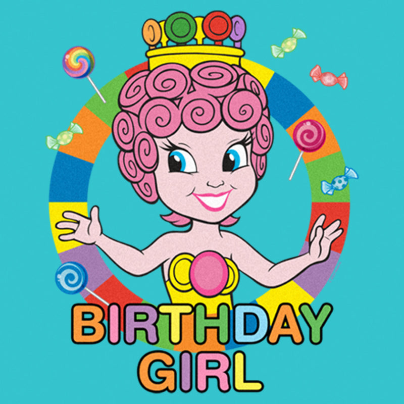 Girl's Candy Land Princess Lolly Birthday Girl T-Shirt