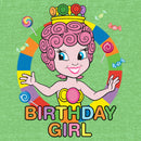 Girl's Candy Land Princess Lolly Birthday Girl T-Shirt