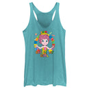 Women's Candy Land Princess Lolly Birthday Girl Racerback Tank Top