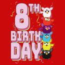 Boy's Furby Colorful Birhtday Line up T-Shirt