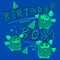 Boy's Furby Birthday Boy Sketch T-Shirt