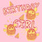 Girl's Furby Birthday Girl Sketch T-Shirt