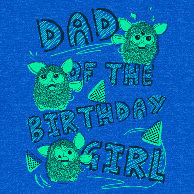 Men's Furby Dad of the Birthday Girl T-Shirt