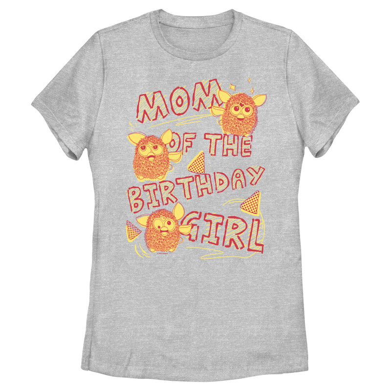 Women's Furby Mom of the Birthday Girl T-Shirt