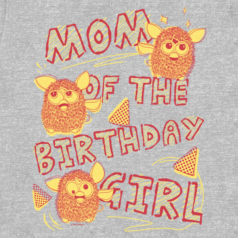 Women's Furby Mom of the Birthday Girl T-Shirt