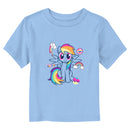 Toddler's My Little Pony: Friendship is Magic Rainbow Dash Ponies Forever T-Shirt