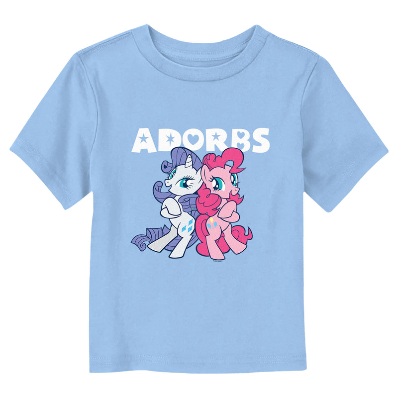 Toddler's My Little Pony: Friendship is Magic Pinkie Pie and Rarity Adorbs T-Shirt