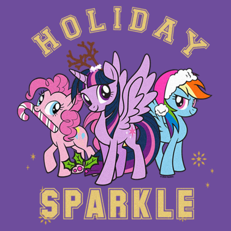 Junior's My Little Pony: Friendship is Magic Holiday Sparkle T-Shirt