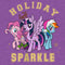 Girl's My Little Pony: Friendship is Magic Holiday Sparkle T-Shirt
