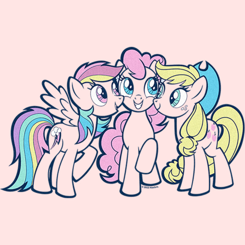 Toddler's My Little Pony: Friendship is Magic Colorful Trio T-Shirt