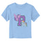 Toddler's My Little Pony: Friendship is Magic Rainbow Dash and Twilight Sparkle Collegiate T-Shirt