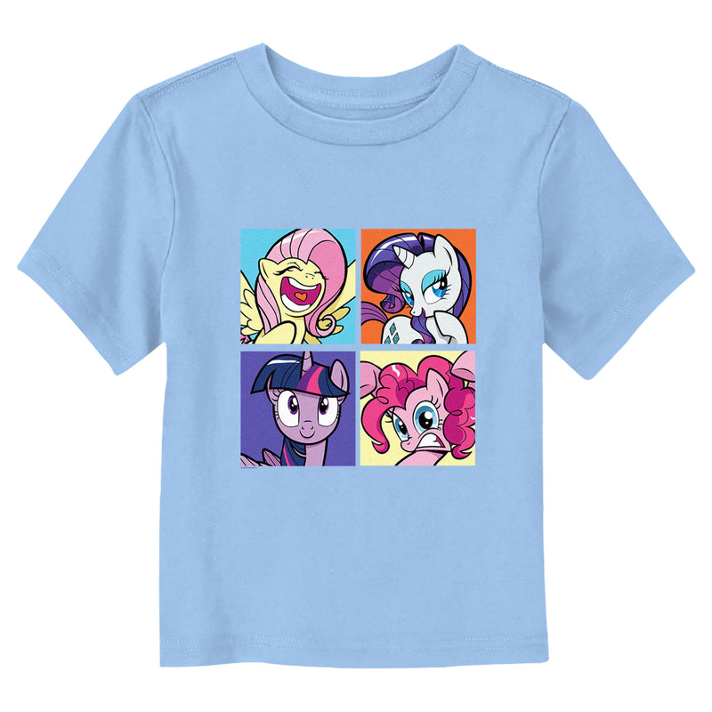 Toddler's My Little Pony: Friendship is Magic Colorful Portraits T-Shirt