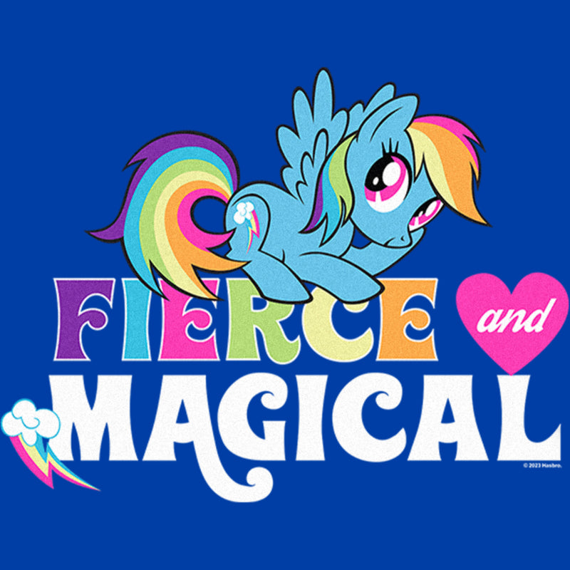 Toddler's My Little Pony: Friendship is Magic Rainbow Dash Fierce and Magical T-Shirt