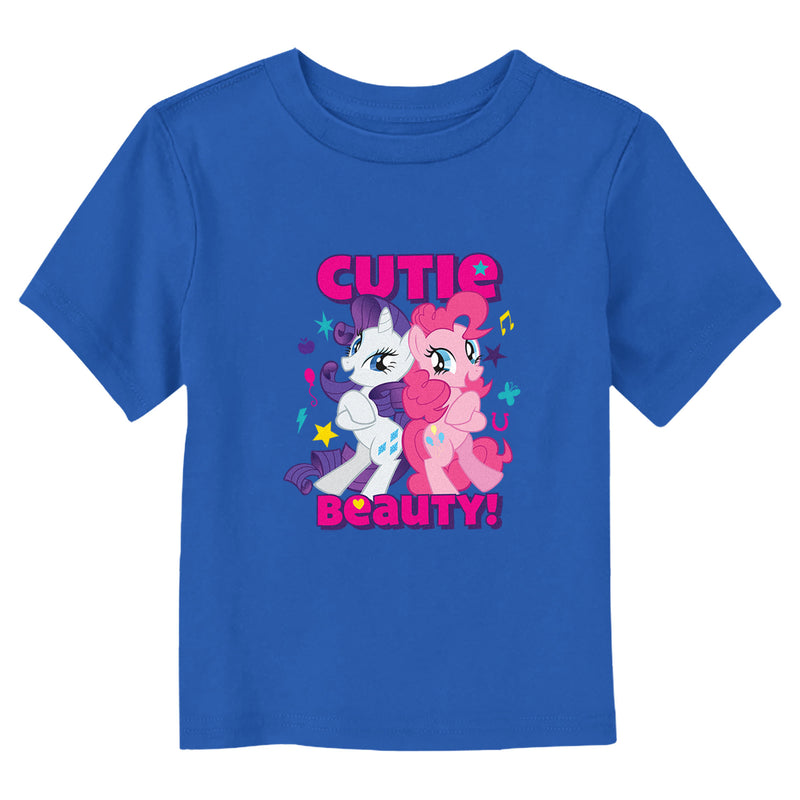 Toddler's My Little Pony: Friendship is Magic Pinkie Pie and Rarity Cutie Beauty T-Shirt