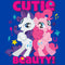 Toddler's My Little Pony: Friendship is Magic Pinkie Pie and Rarity Cutie Beauty T-Shirt