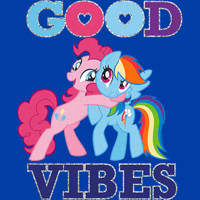 Toddler's My Little Pony: Friendship is Magic Pinkie Pie and Rainbow Dash Good Vibes T-Shirt