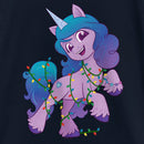Girl's My Little Pony: A New Generation Izzy Moonbow Christmas Lights T-Shirt