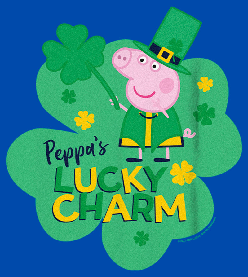 Boy's Peppa Pig St. Patrick's Day Lucky Charm T-Shirt