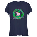 Junior's Peppa Pig Just Here for the Shenanigans T-Shirt