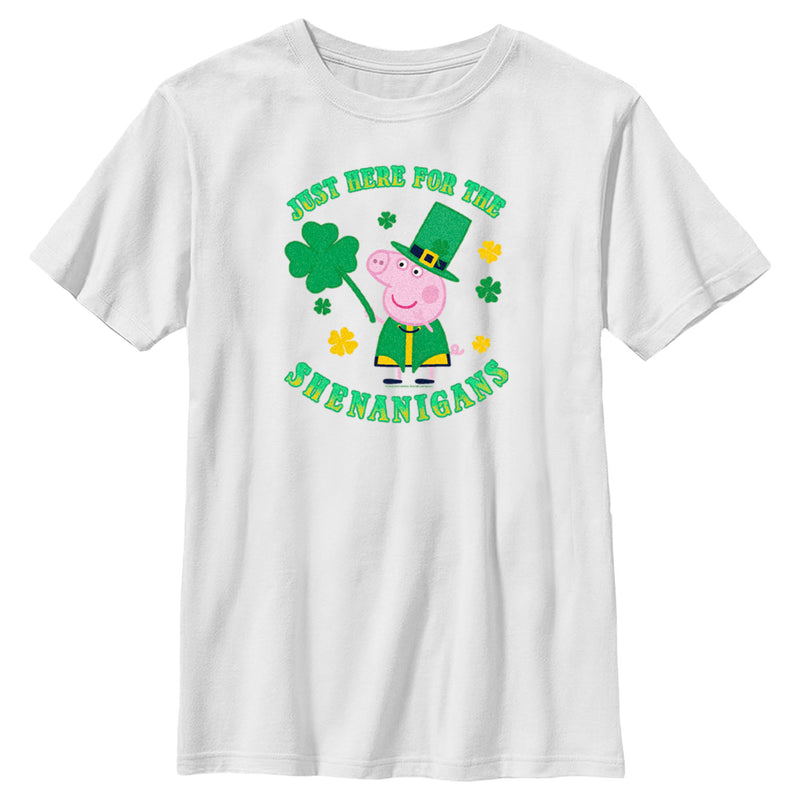 Boy's Peppa Pig Family Boxes T-Shirt