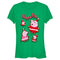 Junior's Peppa Pig Christmas Gingerbread Cookies T-Shirt