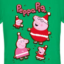 Junior's Peppa Pig Christmas Gingerbread Cookies T-Shirt