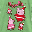 Girl's Peppa Pig Christmas Gingerbread Cookies T-Shirt