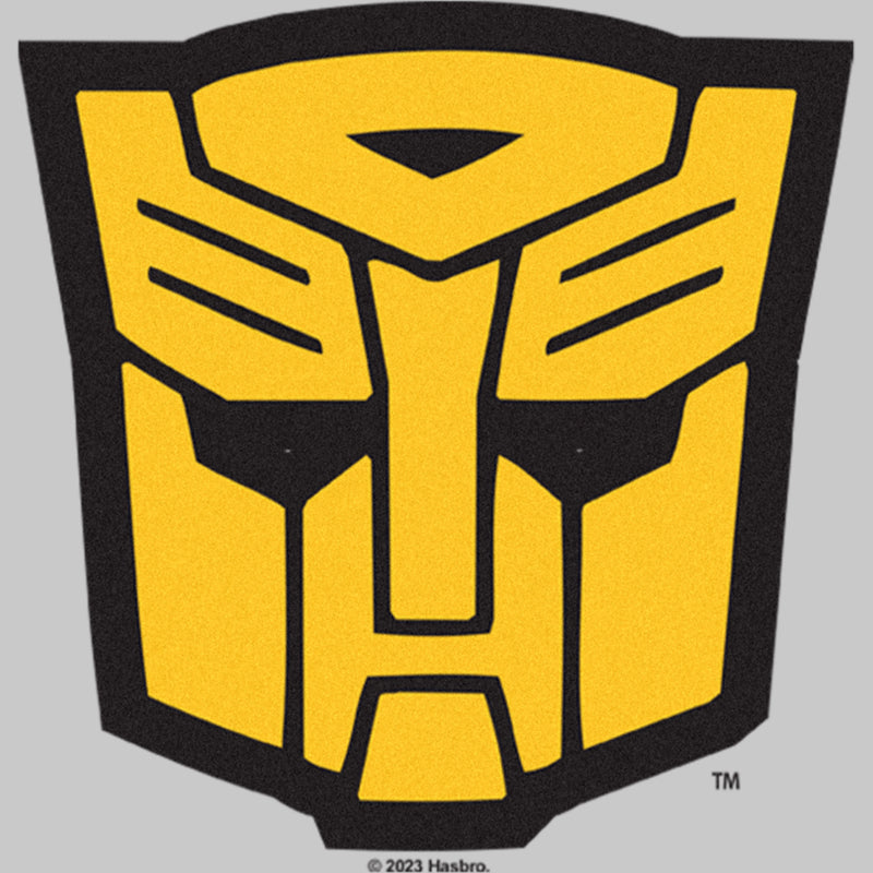 Toddler's Transformers Large Yellow Logo T-Shirt