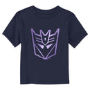 Toddler's Transformers Decepticon Purple Logo T-Shirt