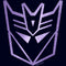 Toddler's Transformers Decepticon Purple Logo T-Shirt