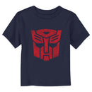 Toddler's Transformers Distressed Red Logo T-Shirt