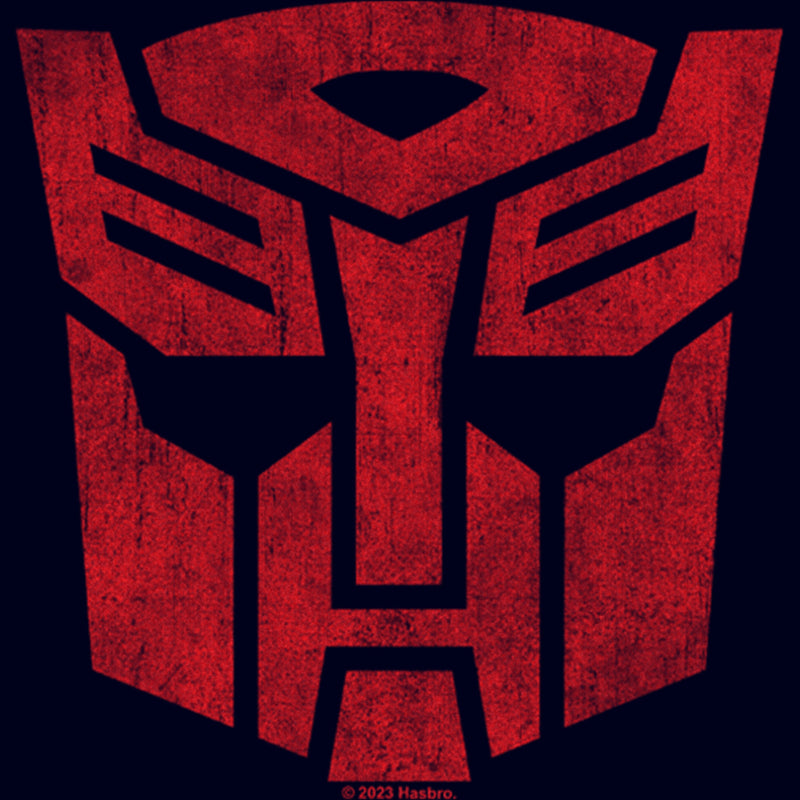 Toddler's Transformers Distressed Red Logo T-Shirt