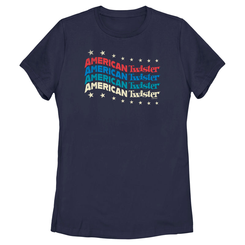 Women's Twister American Patriotic Logo T-Shirt