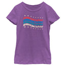 Girl's Twister American Patriotic Logo T-Shirt