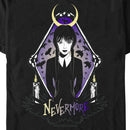 Men's Wednesday Nevermore Portrait T-Shirt