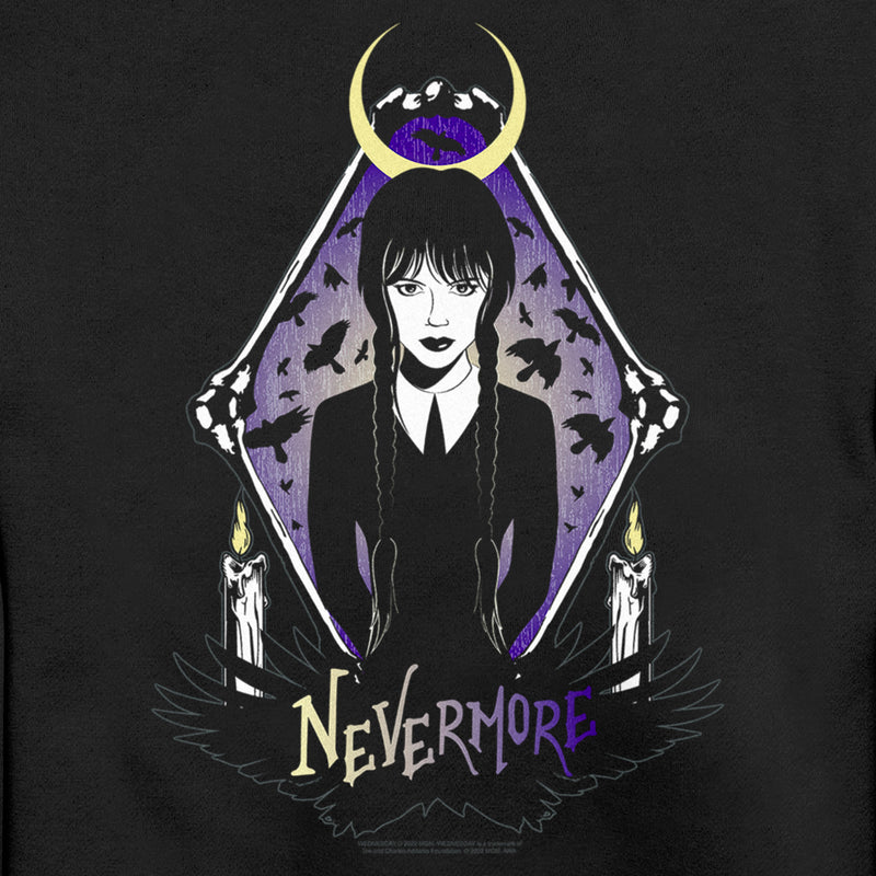 Men's Wednesday Nevermore Portrait Sweatshirt