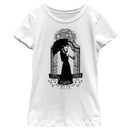 Girl's Wednesday Black Little Storm Cloud T-Shirt