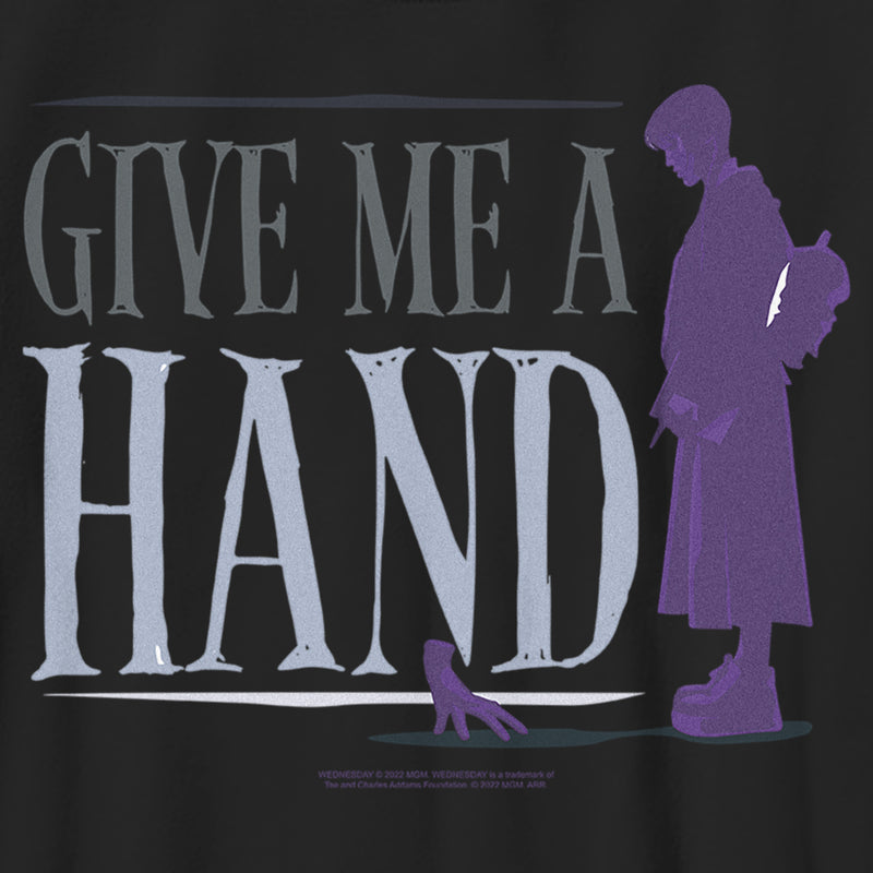 Boy's Wednesday Give Me a Hand T-Shirt