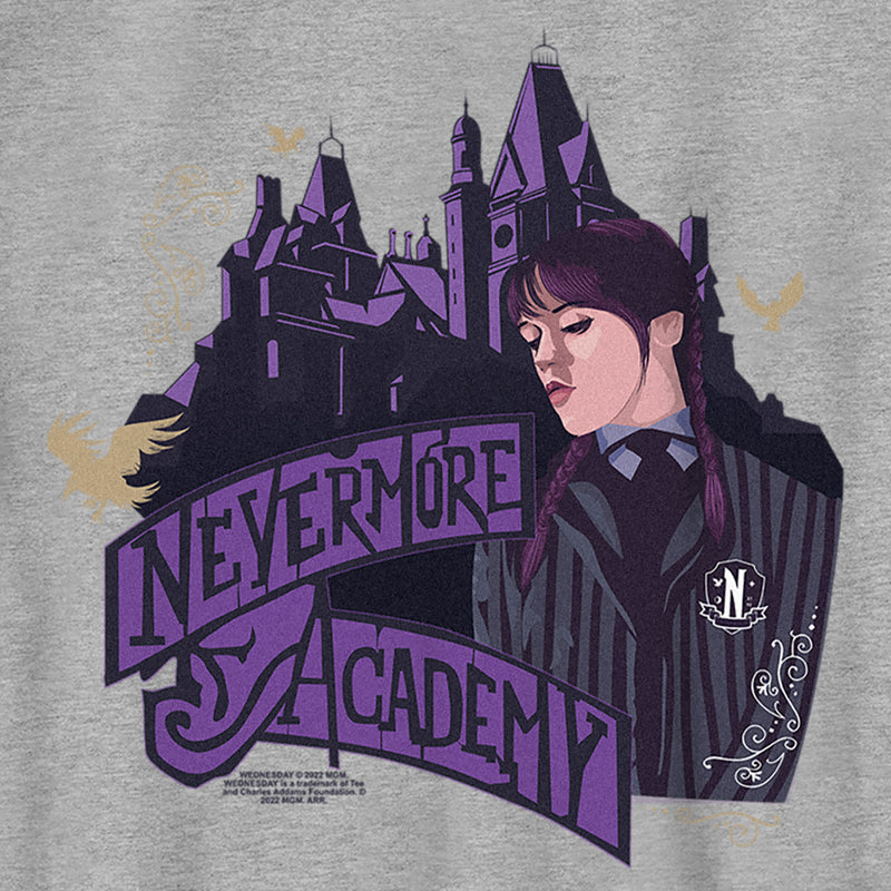 Boy's Wednesday Nevermore Academy T-Shirt