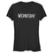 Junior's Wednesday Simple Logo T-Shirt